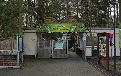 So kommt man zu Tierpark Eberswalde mit den Öffentlichen - Mehr zum Ort Hier
