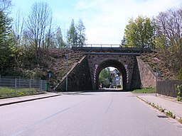 Eisenbahnüberführung Mohsdorfer Straße, Burgstädt (2)