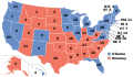 Blue States e Red States inte ła ełexión presidensiałe del 2012