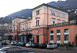 <span class="mw-page-title-main">Locarno railway station</span> Standard gauge railway station in Locarno, Ticino, Switzerland