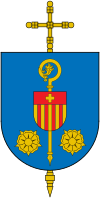Coat of arms of the Diocese of Jericó