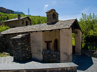 Església de la Santa Creu de Canillo church building in Canillo, Andorra