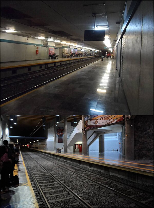 Juárez light rail station