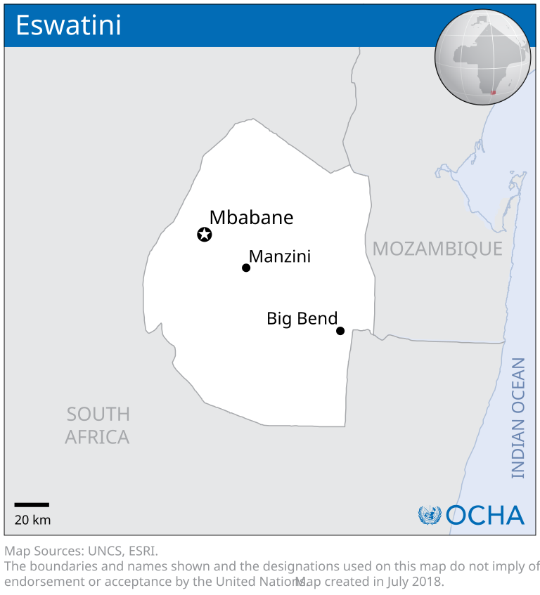 Свазиленд на карте. Эсватини на карте. Королевство Эсватини на карте Африки. Столица Эсватини на карте.