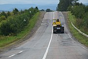 road from Kolomyia to Dolyna