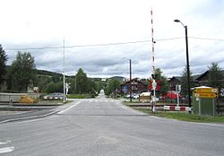 View of the——village