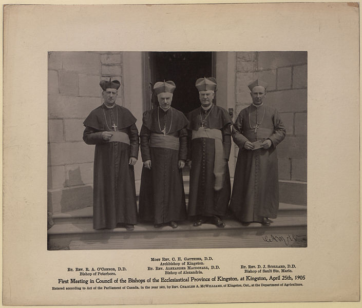 File:First meeting in Council of the Bishops of the Ecclesiastical Province of Kingston at Kingston, April 25, 1905 (HS85-10-16020).jpg