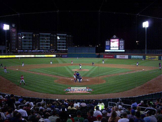 Northeast Delta Dental Stadium during the 2008 Eastern League All Star Game