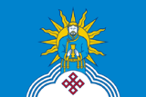 Flag of Barun-Khemchiksky kozhuun.png