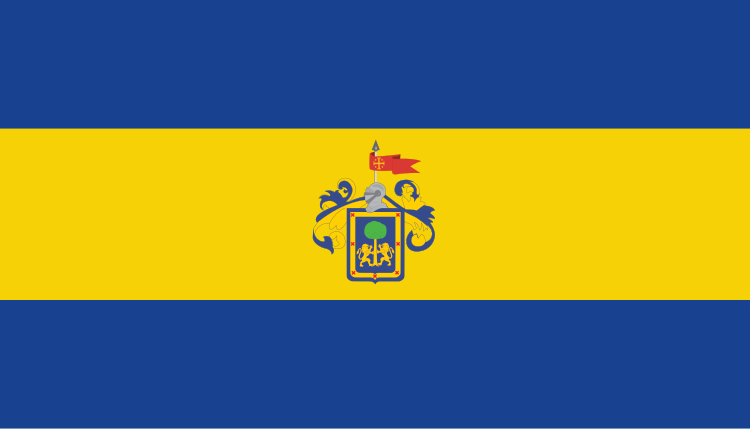 Dosiero:Flag of Guadalajara, MX.svg