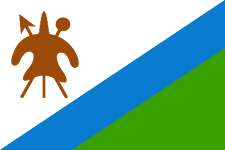 Lesothos flagg 1987–2006