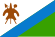 Vlag van Lesotho (1987-2006) .svg