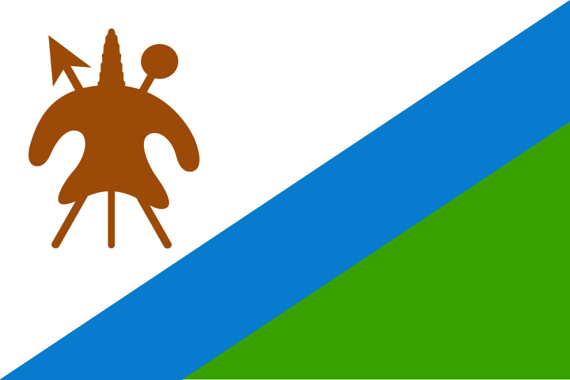 ملف:Flag of Lesotho (1987–2006).svg