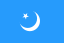 Flag of the Second East Turkestan Republic.svg