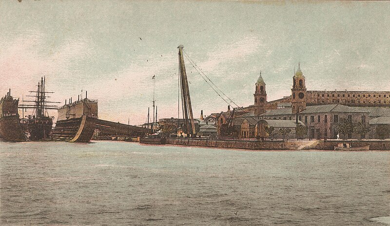 File:Floating dock Bermuda at HM Dockyard Bermuda.jpeg