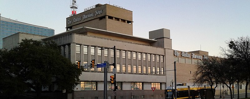 File:Former Dallas Morning News building west side.jpg