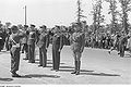 Frank A. Keating, second from right, with Allied counterparts