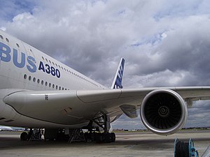 Toulouse, final construction city for the A380 France toulouse A380 pres.jpg