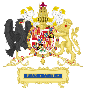 Full Ornamented Coat of Arms of Charles I of Spain (1520-1530).svg