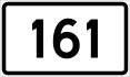 County Road 161 shield