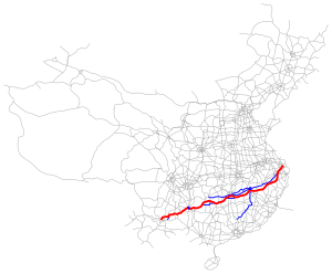 Course of the E 60