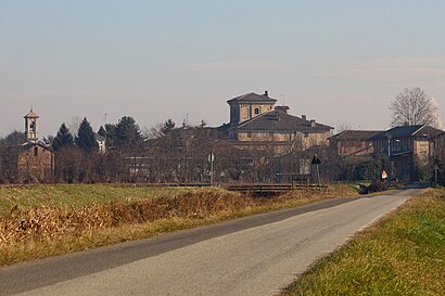 Come arrivare a Galliavola con i mezzi pubblici - Informazioni sul luogo