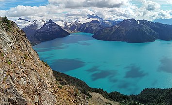 Garibaldi Lake from Panorama Ridge