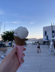 Gelato à Paros