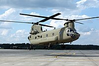 Georgia Army Guard aviation's new CH-47F Chinook heavy-lift helicopter (7402578458).jpg