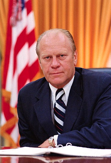 Ford in the Oval Office, 1974