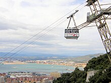 Deliberadamente Cuna lavanda Gibraltar Cable Car - Wikipedia