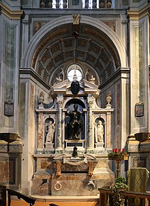 Giovanni battista della porta, monumento funebre di vespasiano gonzaga, 1592, con statua del duca di leone leoni, 1588, 01.jpg