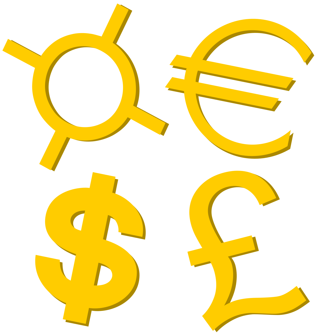 Biểu tượng tiền tệ: Hình ảnh liên quan đến biểu tượng tiền tệ sẽ giúp bạn hiểu thêm về các loại tiền tệ trên thế giới và đặc biệt là điều kiện kinh tế của mỗi quốc gia.