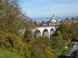 <span class="mw-page-title-main">Rorschach–St. Gallen railway line</span> Railway line in Switzerland