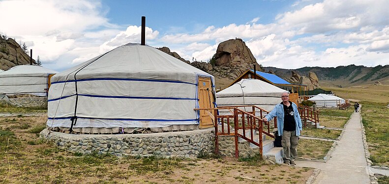 Yurt in Gorkhi-Terelj, Mongolia
