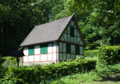 English: Half-timbered building Oberwald west of Ilbeshausen-Hochwaldhausen, Grebenhain, Hesse, Germany