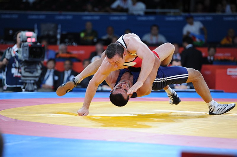 File:Greco-Roman wrestling competition of the London 2012 Games 2.jpg