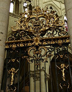 Grilles du chœur de la cathédrale d'Amiens