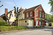 English: Buildings in Großschönau (Sachsen). Polski: Zabudowa we wsi Großschönau, Saksonia.