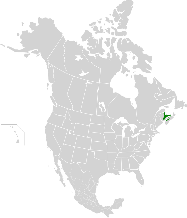 Description de l'image Gulf of St. Lawrence lowland forests map.svg.