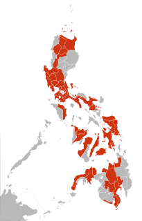 <span class="mw-page-title-main">2009 swine flu pandemic in the Philippines by region</span>