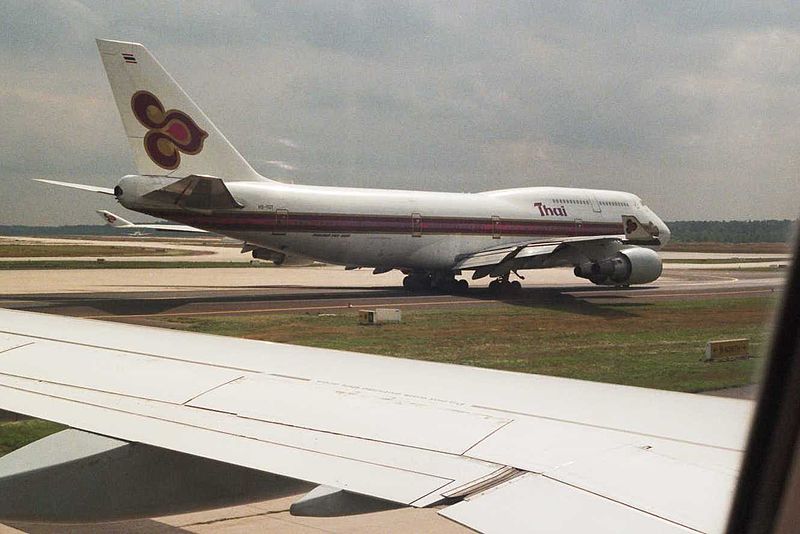 File:HS-TGT Boeing 747-4D7 (cn 26616 1097) Thai Airways International. (6511514697).jpg