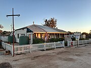 Hamelin Pool Telegraph Station at sunrise