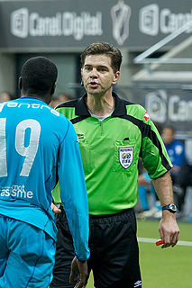 Terje Hauge Norwegian football referee