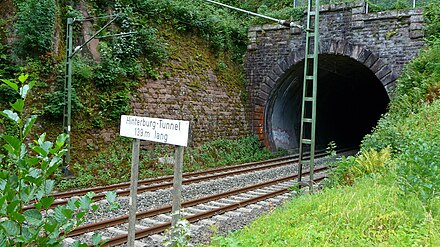 Hinterburg-Tunnel Neckarsteinach