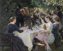 Hip, Hip, Hurrah! Artists’ Party, Skagen (Peder Severin Krøyer) - Gothenburg Museum of Art - F 62.tif