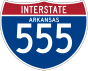 Interstate 555-markering