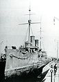 Крейсер «Акаси» в доке в 1905 году