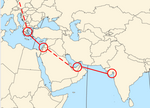 Vignette pour Corridor économique Inde-Moyen-Orient-Europe