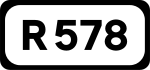 Дорожный щит R578}}